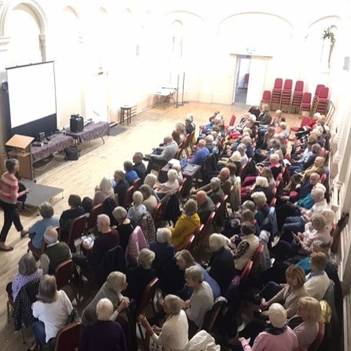 Photo of The Arts Society Dove Valley taken by Marc Allum 2023