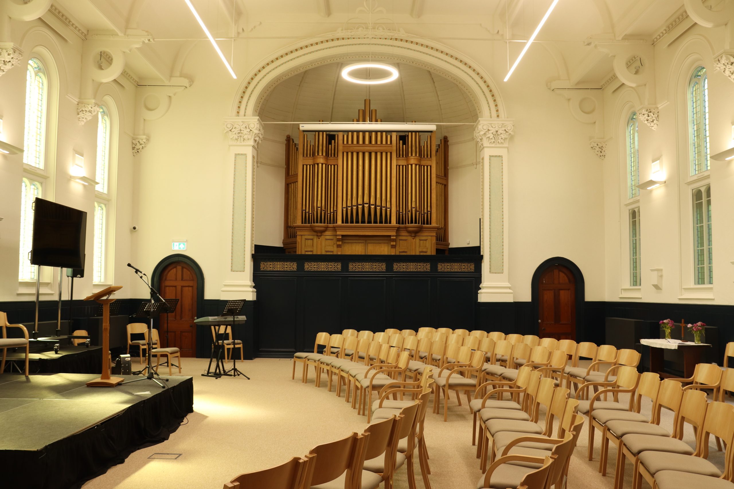 Trinity Hall at The Link Centre theatre style