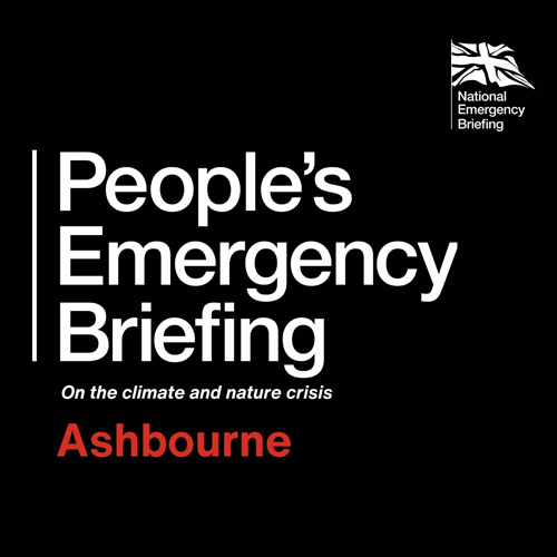 People's Emergency Briefing on the climate and nature crisis. Ashbourne